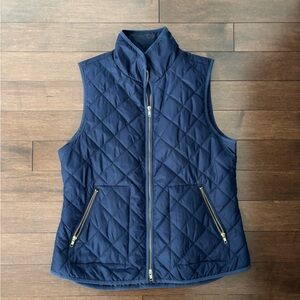 Old Navy Dark Blue Quilted Vest